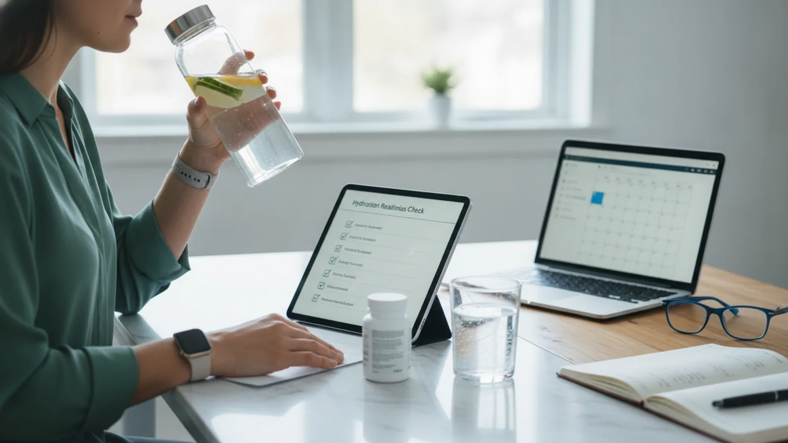 What To Check Before A Simple Hydration Habit For Busy Working Days cover image